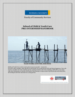 Pre Internship Handbook