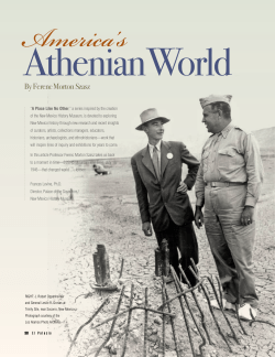 America`s Athenian World