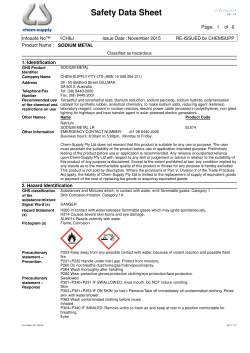 SDS - Chem