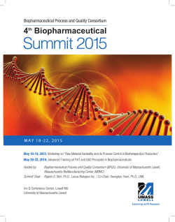 BioPharma Summit 2015.indd