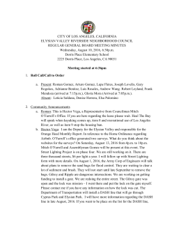 2016-0810-Minutes - EVRNC &ndash; Elysian Valley Riverside