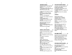 1 AMAZING GRACE F Amazing grace!