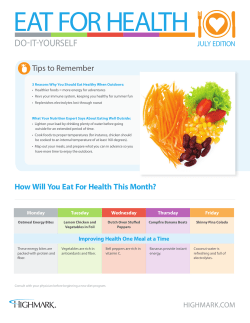 eat for health - Highmark Blog