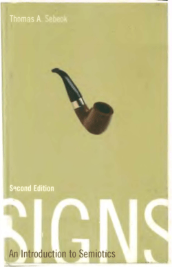Signs: an introduction to semiotics