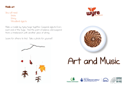 Art and Music - Forestry Commission