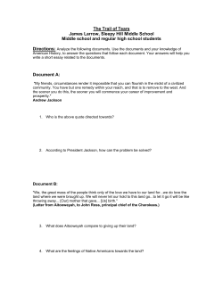 Larrow-Trail Of Tears - Polk-fl.net