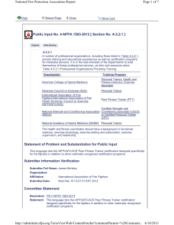 Public Input No. 4-NFPA 1583-2012 [ Section No. A.5.2.1