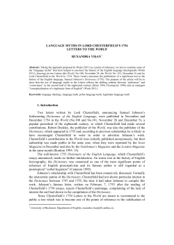 full text - Bucharest Working Papers in Linguistics
