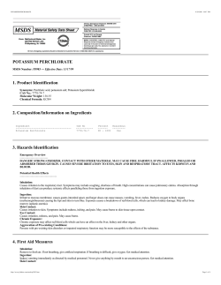 potassium perchlorate