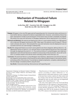 Mechanism of Procedural Failure Related to Wingspan