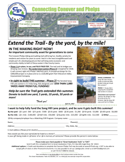 Get a donor form! - Great Headwaters Trails