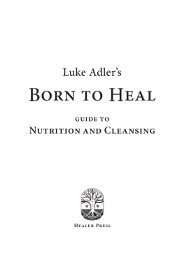 Luke Adler`s - Luke Adler Healing
