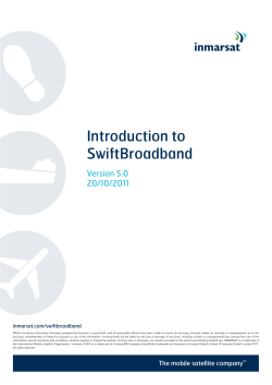 Introduction to SwiftBroadband
