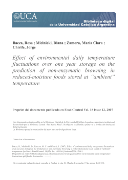 Effect of environmental daily temperature fluctuations