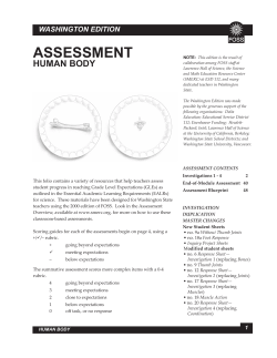 ASSESSMENT - nthurston.k12.wa.us