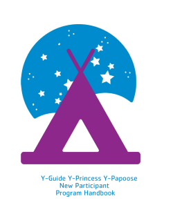 Handbook 2015 2016 Y Guides, Y-Princesses, Y