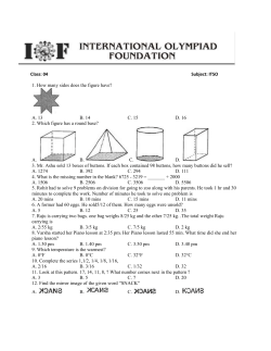 Class: 04 Subject: ITSO 1. How many sides does the figure have? A