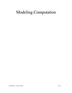 Languages and Grammars