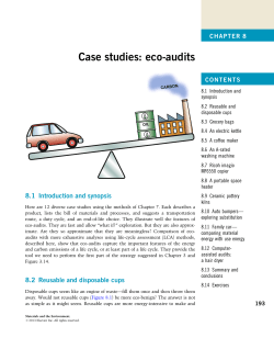 Chapter 8. Case studies Eco-audits - e