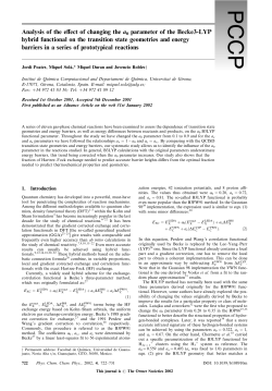Analysis of the effect of changing the a0 parameter of the
