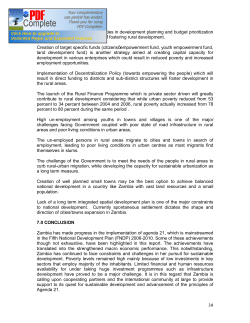 Involvement of the Local Communities in development planning and