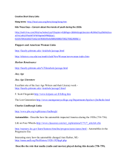 Flappers and American Woman Links http://faculty.pittstate.edu