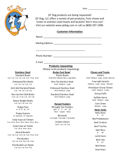 QT Dog products are being requested! QT Dog, LLC offers a variety