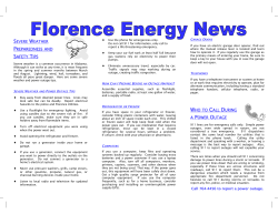 May 2006 - Florence Utilities