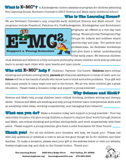 File - The Learning House