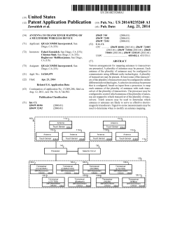 Antenna to transceiver mapping of a multimode wireless device