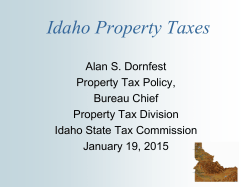 School Funding and Property Taxes