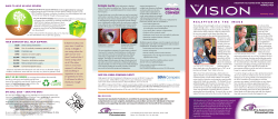 Spring 2015 Newsletter - Houston eye Associates Foundation