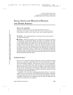 Sapolsky 2004 - Reed College