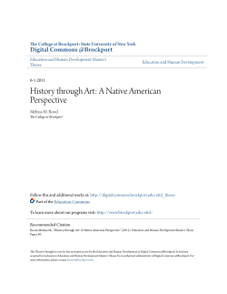 History through Art: A Native American Perspective