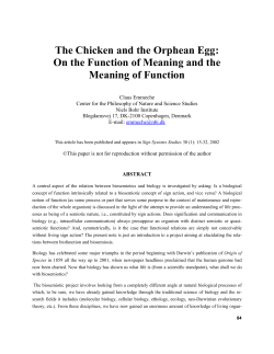 Full paper  - Semiosis Evolution Energy