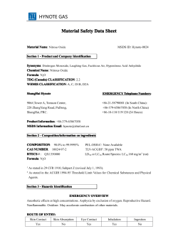 Laughing Gas (N2O)