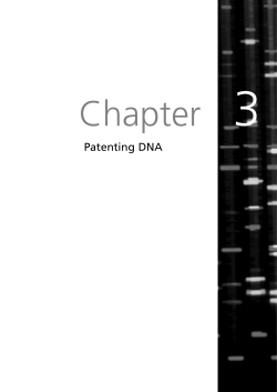 Patenting DNA - Nuffield Bioethics
