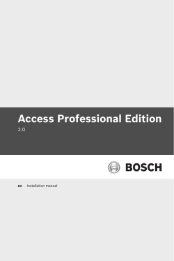Access Professional Edition