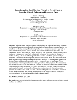 Breakdown of the Equi-Marginal Principle in Permit