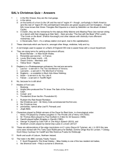 the Answers