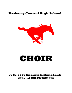 Parkway Central High School - Parkway Central HS Music Dept.