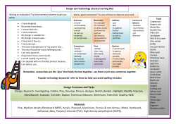 Sentence Starters and other useful tips&hellip;