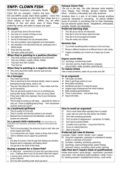 Buzz Information Clown Fish