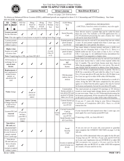 How to get a permit Application
