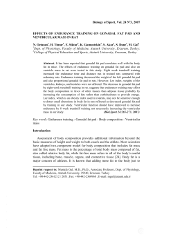 FULL TEXT - Biology of Sport