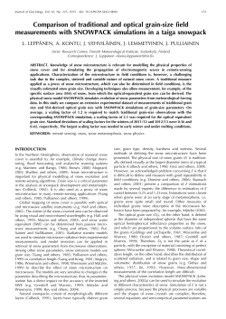 Comparison of traditional and optical grain