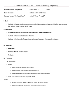 CONCORDIA UNIVERSITY LESSON PLAN (Long Form)