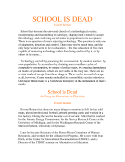 school is dead