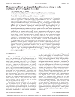 Mechanisms of inert gas impact induced interlayer mixing in metal