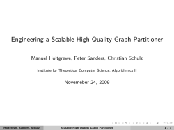 Engineering a Scalable High Quality Graph Partitioner